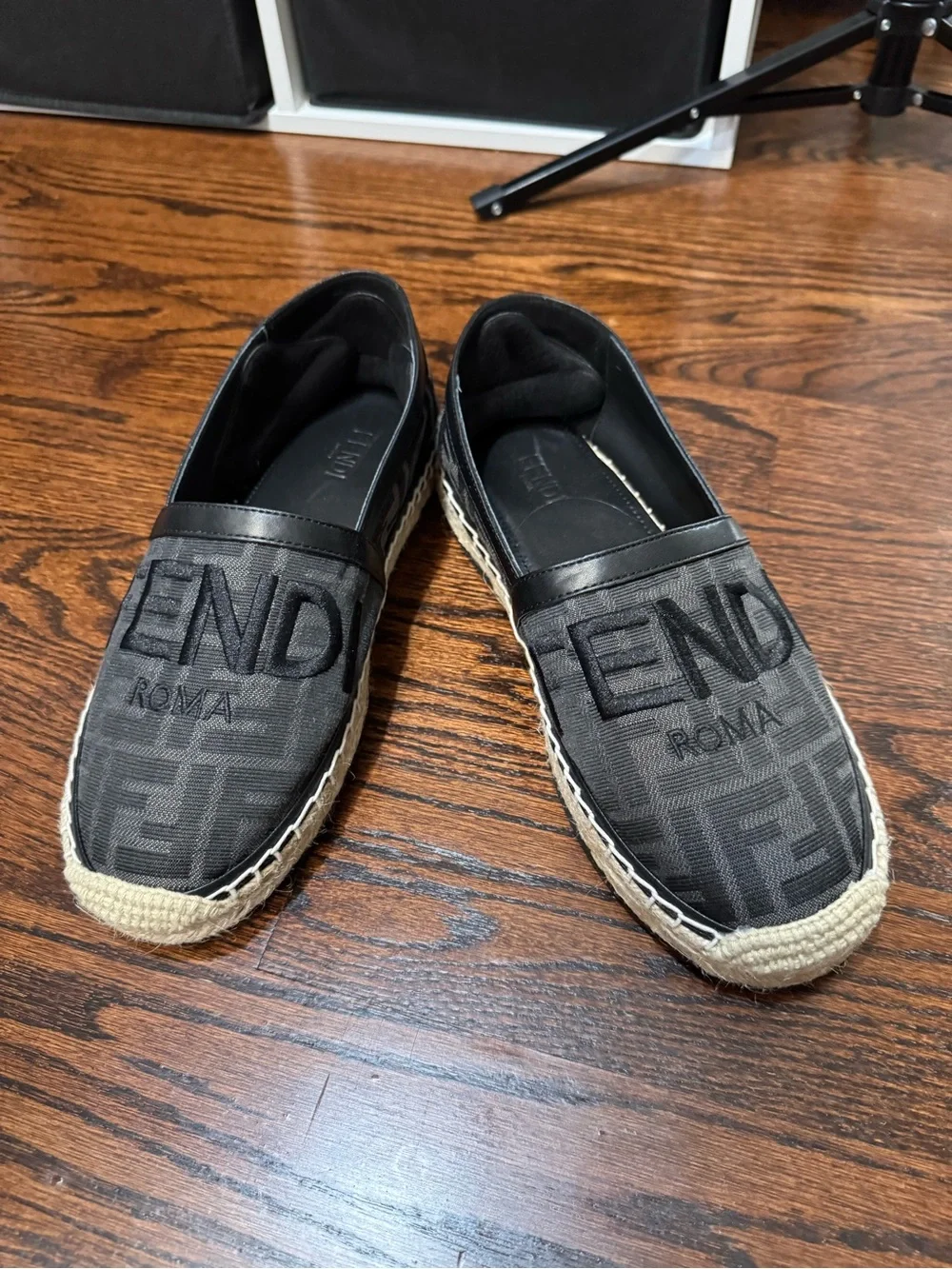Fendi designer espadrilles